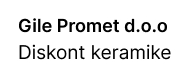 Gile Promet d.o.o. Logo